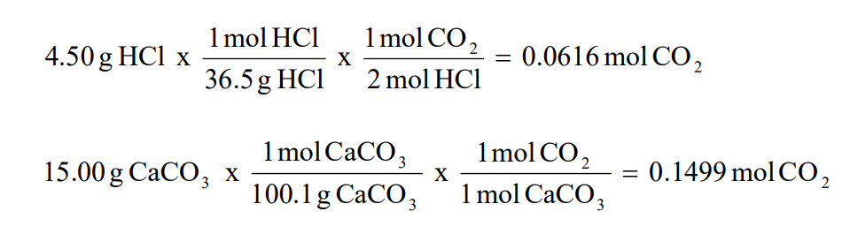 Calculating Percent Yield Image 2