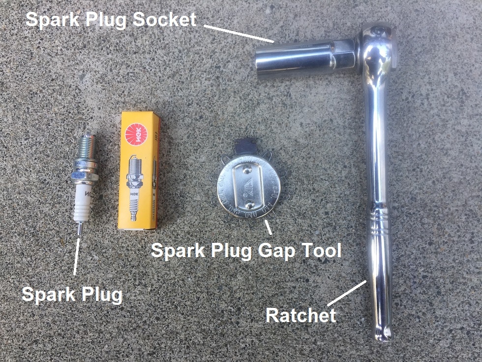 Changing spark plugs