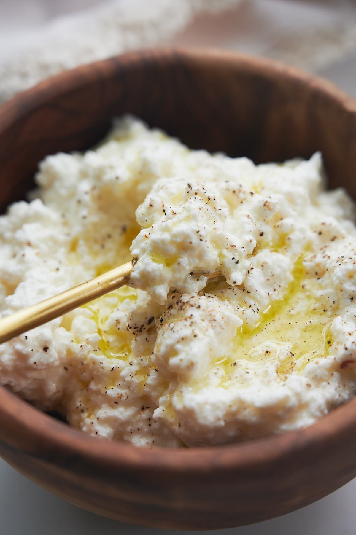 Making Ricotta Cheese