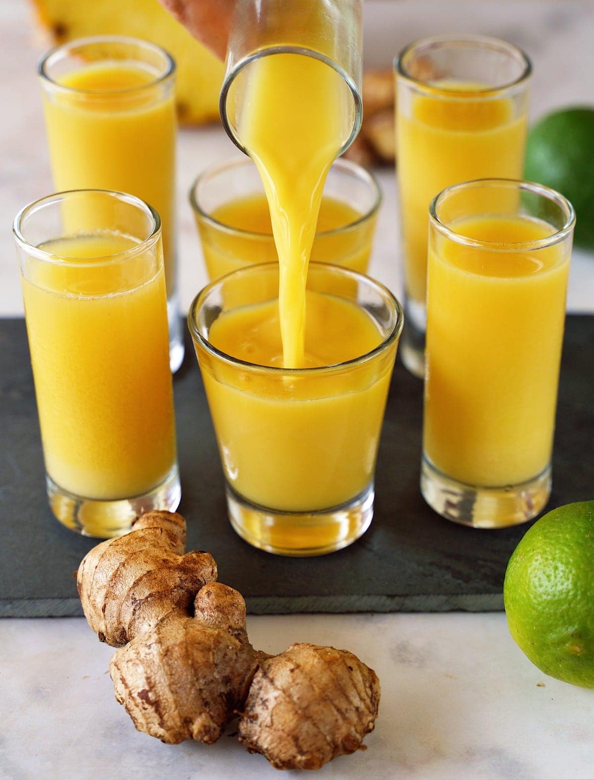 How to Make Ginger Shots