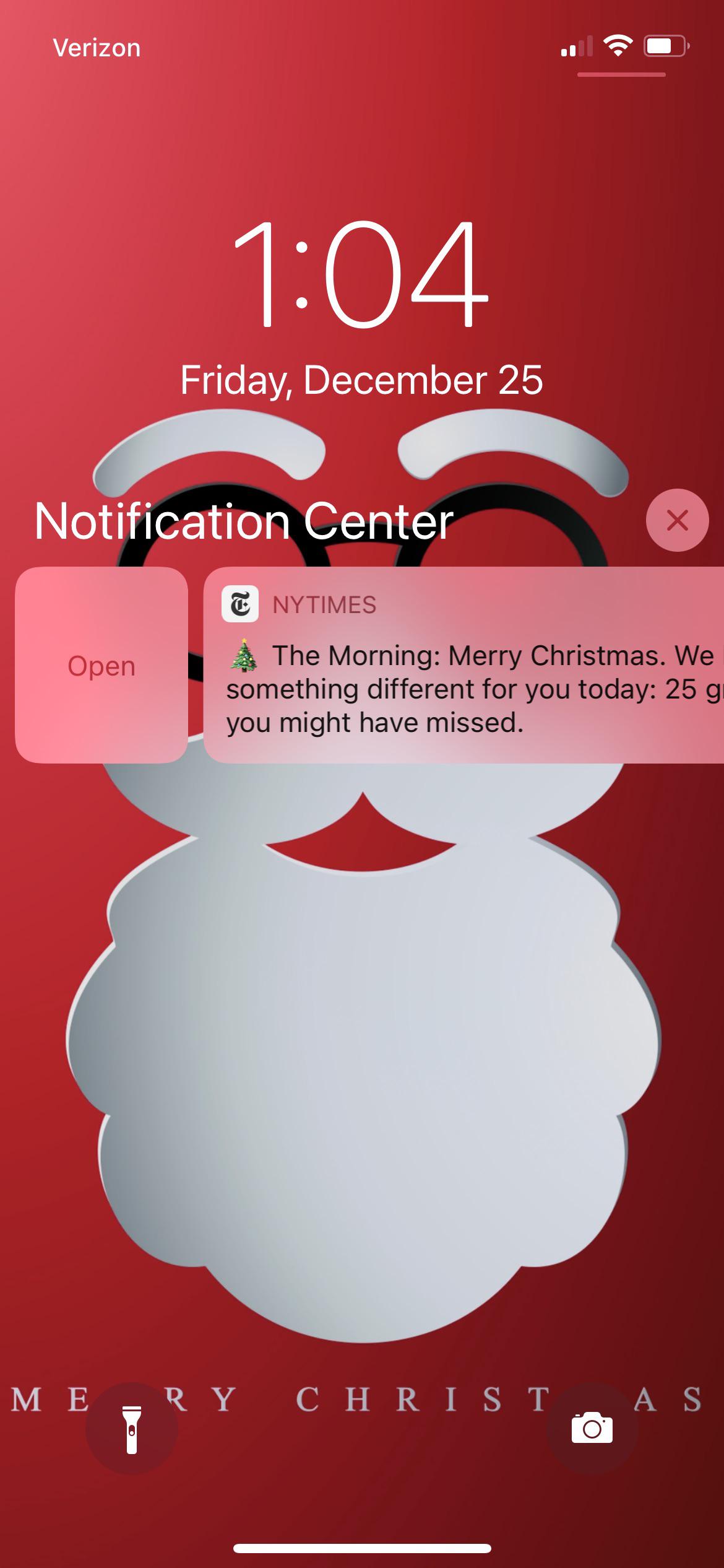 How to Open Notification Center