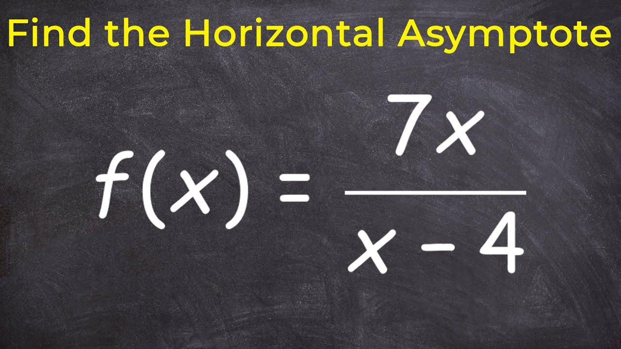 Effective Ways to Find the Horizontal Asymptote in 2025