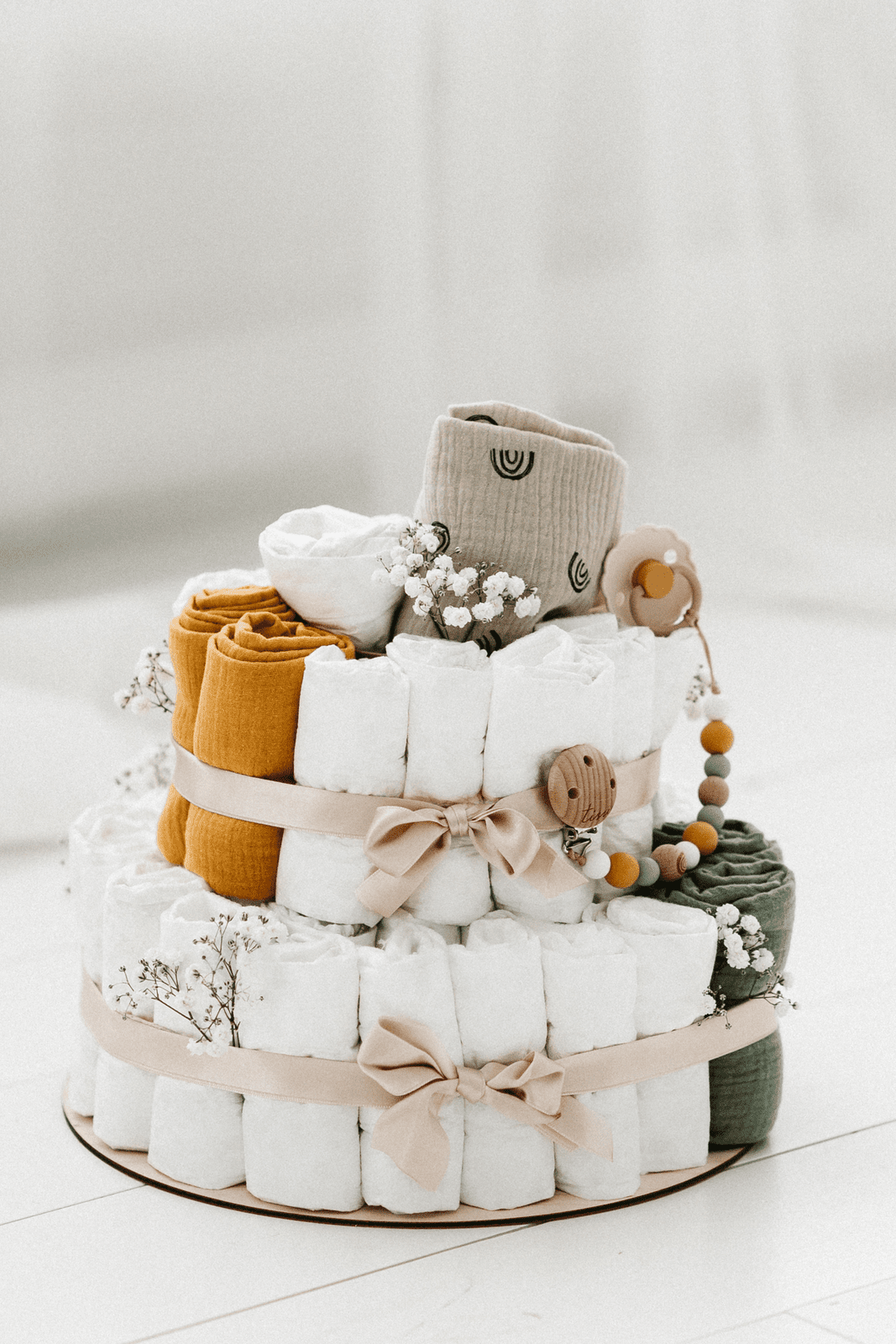 How to make a diaper cake