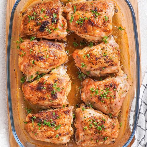 Baked Chicken Thighs