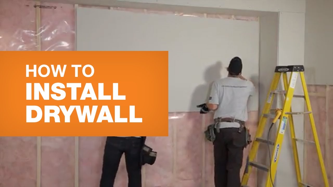 Drywall Installation Step