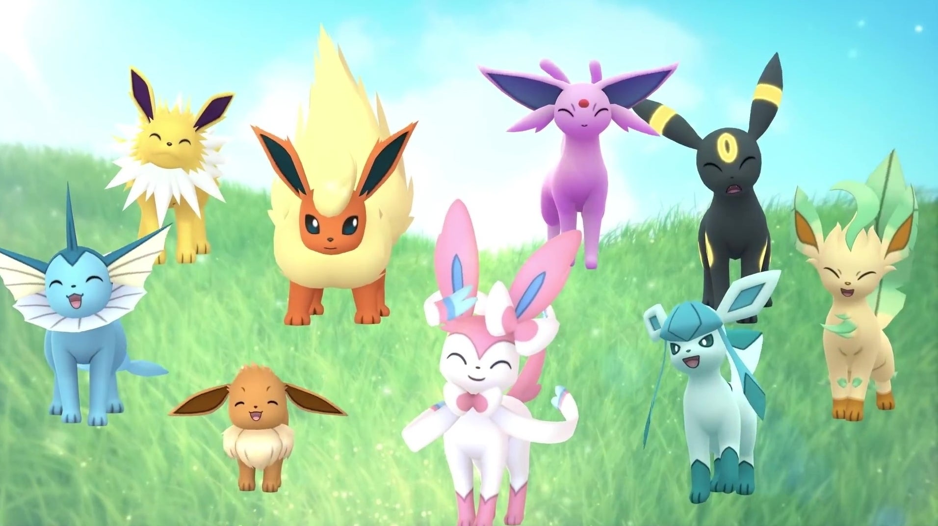 Eevee Types and Evolutions